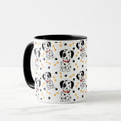 Dalmatische Puppies Mok (Voorkant links)