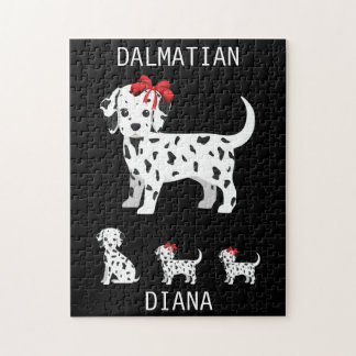 Dalmatische puppies puzzel met een persoonlijke na