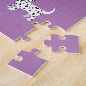 Dalmatische puppies puzzel met een persoonlijke na legpuzzel (Zijkant)