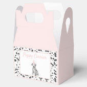 Dalmatische puppy adoptie Verjaardagsfeestdrager Bedankdoosjes (Geopend)