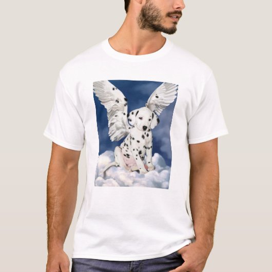 Dalmatische puppy engel t-shirt (Voorkant)
