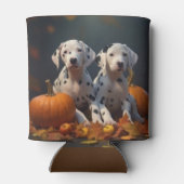 Dalmatische Puppy Herfst Delight Pompoen Blikjeskoeler (Achterkant)