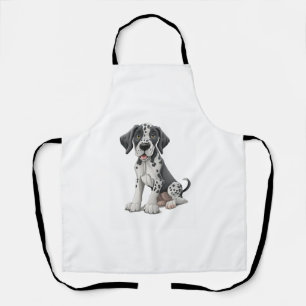Dalmatische Puppy Hond Premium Scoop Schort