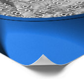 Dalmatische Puppy Roos Lijst Creëer Uw eigen foto Poster (Hoek)