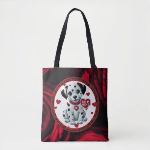 Dalmatische puppy schouder Canvas tas - Wees de mi