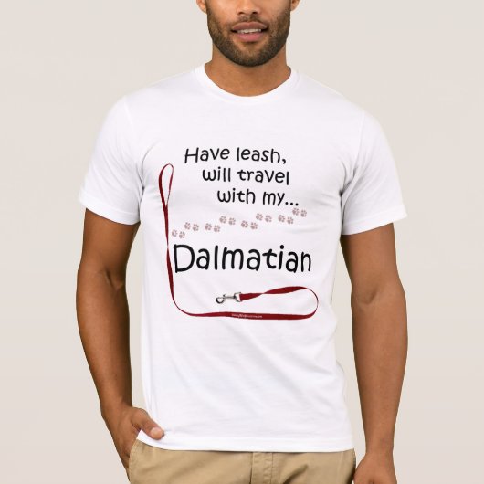 Dalmatische reisleiband t-shirt (Voorkant)