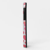 Dalmatische roze en witte afdrukken Case-Mate iPhone case (Achterkant/links)