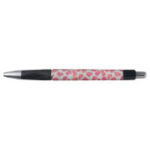 Dalmatische roze en witte afdrukken pen (Voorkant)