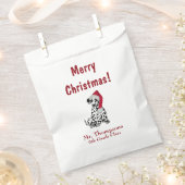 Dalmatische Santa Engine Kamer Bedankzakje (Geknipt)