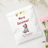 Dalmatische Santa Engine Kamer Bedankzakje (Gezegeld)