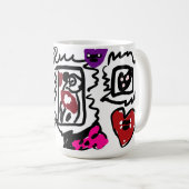 Dalmatische schat koffiemok (Voorkant rechts)