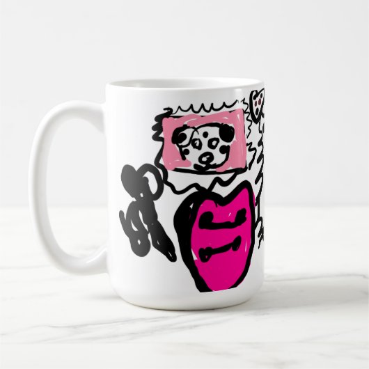 Dalmatische schat koffiemok (Links)