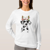 Dalmatische Schattigee Kerst Puppy Lights Antlers