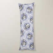 Dalmatische schilderij gespot Schattigee originele Lichaamskussen (Achterkant (Verticaal))