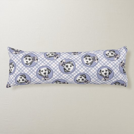 Dalmatische schilderij gespot Schattigee originele Lichaamskussen (Voorkant)