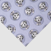 Dalmatische schilderij gespot Schattigee originele Tissuepapier (Detail)