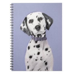 Dalmatische schilderijen - Kute Original Dog Art Notitieboek