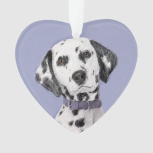 Dalmatische schilderijen - Kute Original Dog Art Ornament