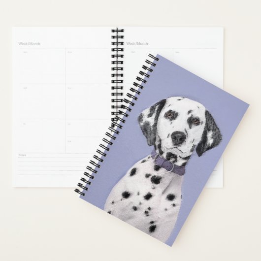Dalmatische schilderijen - Kute Original Dog Art Planner (Display)