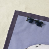 Dalmatische schilderijen - Kute Original Dog Art Strandlaken (In situ)