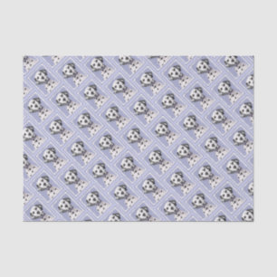 Dalmatische schilderijen - Kute Original Dog Art Tissuepapier