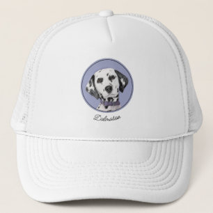 Dalmatische schilderijen - Kute Original Dog Art Trucker Pet