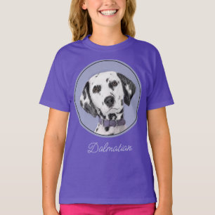 Dalmatische schildering - Kute Original Dog Art T- T-shirt