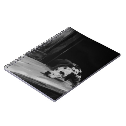 Dalmatische schilderlaptop notitieboek (Linkerzijde)