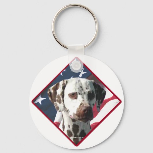 Dalmatische Sleutelhanger (Voorkant)