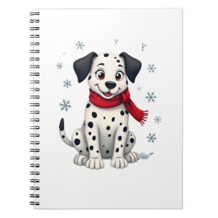 Dalmatische Sneeuw Fun Notitieboek