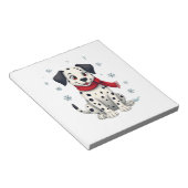 Dalmatische Sneeuw Pret Notitieblok (Schuin)