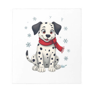 Dalmatische Sneeuw Pret Notitieblok
