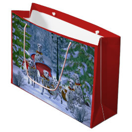  Dalmatische Sneeuwkerst Groot Cadeauzakje