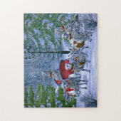  Dalmatische Sneeuwkerst Legpuzzel (Verticaal)