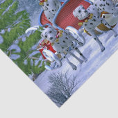 Dalmatische Sneeuwkerst Tissuepapier (Detail)