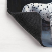 Dalmatische Sneeuwslee Kerstdecoratie Muismat (Hoek)