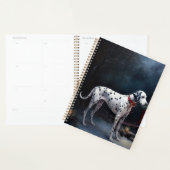 Dalmatische Sneeuwslee Kerstdecoratie Planner (Display)