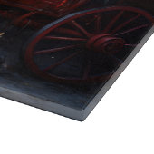 Dalmatische Sneeuwslee Kerstdecoratie Snijplank (Hoek)