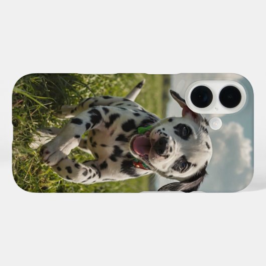 Dalmatische Spot Chase Case-Mate iPhone Case (Achterkant (horizontaal))