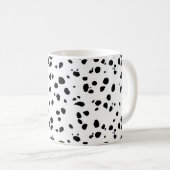 Dalmatische spots, Dalmatische print, Dalmatian Fu Koffiemok (Voorkant rechts)