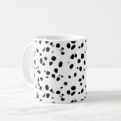 Dalmatische spots, Dalmatische print, Dalmatian Fu Koffiemok (Voorkant links)
