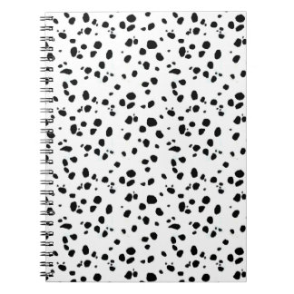 Dalmatische spots, Dalmatische print, Dalmatian Fu Notitieboek
