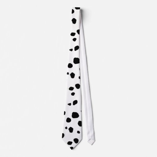 Dalmatische spots, Dalmatische print, Dalmatian Fu Stropdas (Voorkant)