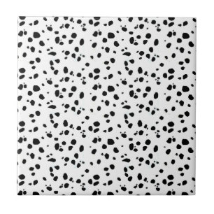 Dalmatische spots, Dalmatische print, Dalmatian Fu Tegeltje