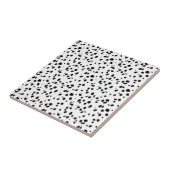 Dalmatische spots, Dalmatische print, Dalmatian Fu Tegeltje (Zijkant)
