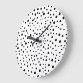 Dalmatische Spots, Dalmatische Stippen, zwart en w Grote Klok (Hoek)