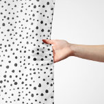 Dalmatische Spots, Dalmatische Stippen, zwart en w Sjaal<br><div class="desc">Cute,  leuke en schattige dalmatische vlekken in zwart-wit. Moderne en trendy gave,  perfect voor dalmatische minnaar in je leven.</div>