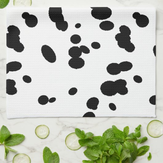 Dalmatische Spots Fun Hondenliefhebber Theedoek (Gevouwen)