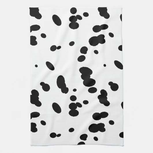 Dalmatische Spots Fun Hondenliefhebber Theedoek (Verticaal)