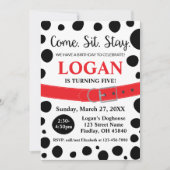 Dalmatische spots komen hier om de volgende dag in kaart (Voorkant)